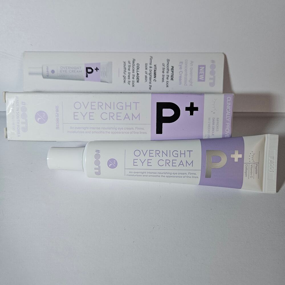 NEW #OOTD Overnight Concentrated Eye Cream P+ Peptide Vitamin C Collagen .88 oz